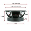 Gravity WZL6 6.5-Inch Car Audio Coaxial Speaker Midrange Bullet Loud