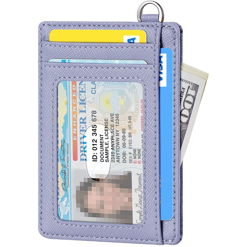 FurArt Slim Minimalist Wallet, Front Pocket Wallets, RFID Blocking, Credit