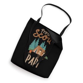 Proud Scout Papi Camping Scout Scouting Leader Adventure Tote Bag