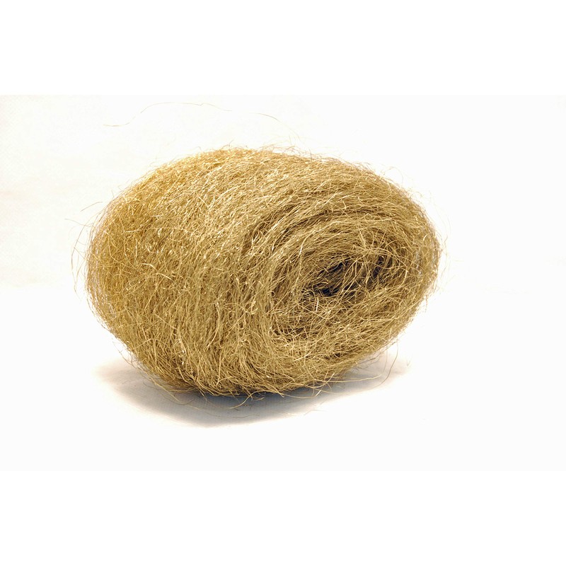 Brass Wool 3.5 Oz Skein/Pad/WAD -by Rogue River Tools. (COARSE