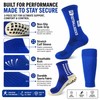 Men’s Grip Soccer Socks for Training – Non-Slip Polyester Calf