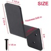 2x4 Door Barricade Brackets Heavy Duty Metal Drop Open Bar