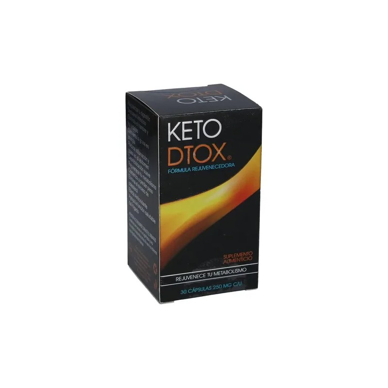 Keto Detox Ener Green Suplemento Nutricional Cúrcuma 30 Cápsulas