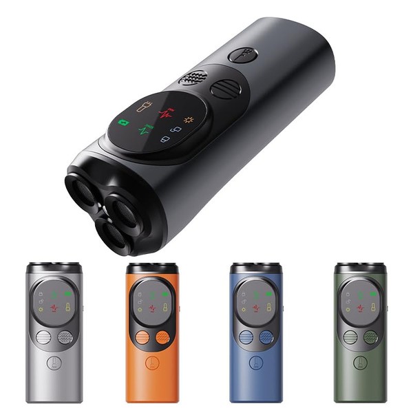 AULMEILA 2025 Dog Bark Deterrent Devices with HD Display –