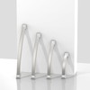 Asimerdeco 10 Pack Brushed Satin Nickel Cabinet Pulls 3.75 Inch(96mm)