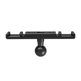 CS PRIORITY Multi Functional Dual Cold Shoe Expansion Bracket Metal with 1/4 Screw/cold Shoe/ballhead Camera Accessories (17mm ballhead)