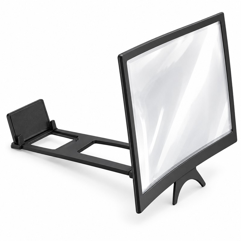 Phone Screen Magnifier 12 Inch – 3D HD Curved Screen