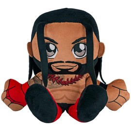 Bleacher Creatures WWE Roman Reigns 8" Kuricha Sitting Plush - Soft Chibi Inspired Toy