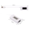 ARCELI White Tail LCD Backlight LCD Digital Display USB Ammeter