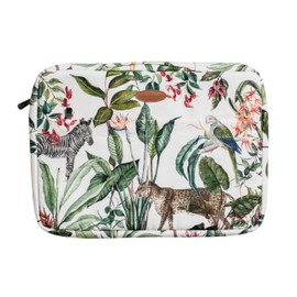 Maison d'Hermine Laptop Sleeve Case upto 15.6 inch Stain and water repellent Cotton canvas - Wild