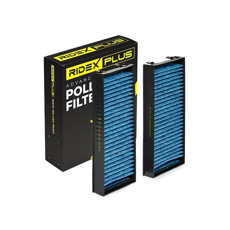 RIDEX PLUS 424I0568P Cabin Air Filter Pollen Filter Activated Carbon