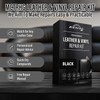 Black Leather Repair Kit for Car Interior, Leather Seat Repair