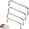 ZEPIQOR Pack of 4 16 cm - 25 cm Aluminium