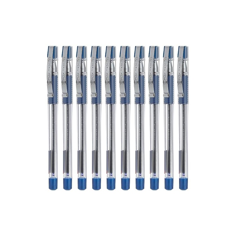 Montex Mega Top Blue Ball Point Pen (10pcs) by Montex