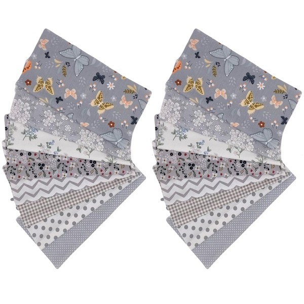 FAIRYGATE Patchwork Fabric Bundles 100% Cotton Fat Quarters Pre Cut