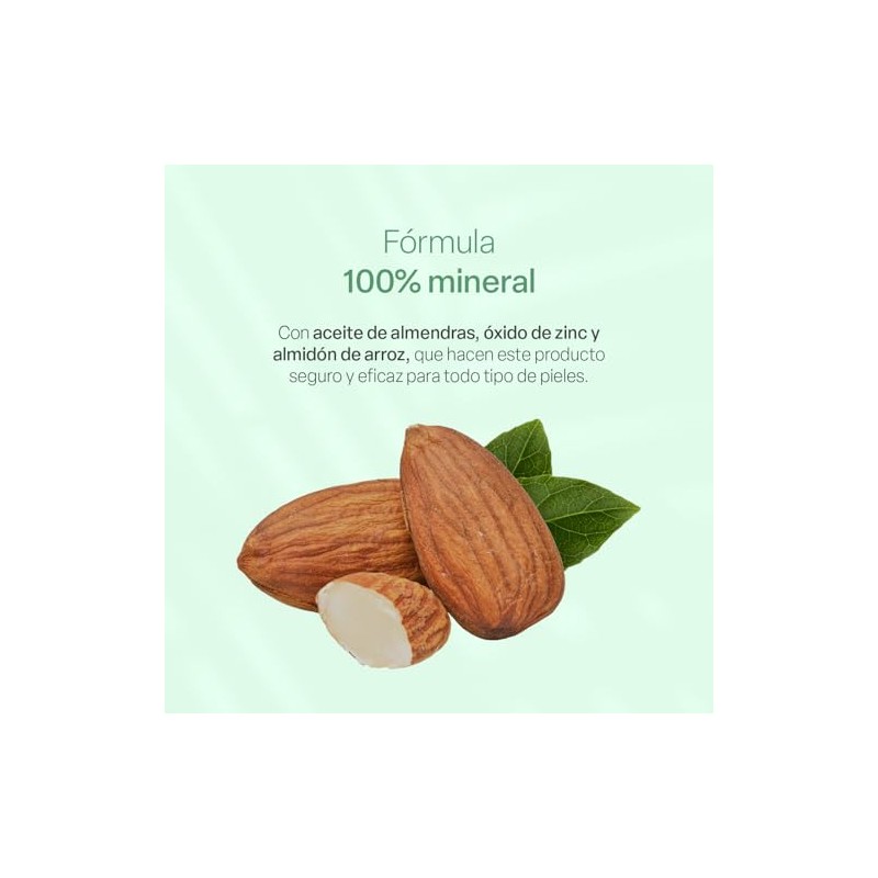 TEIA COSMETICOS Protector facial en polvo FPS30 matificante con color