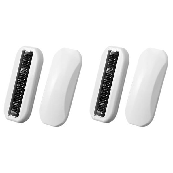 Cabilock 2-Pack Handheld Crumb Sweeper, Ergonomic Rolling Brush for Table,