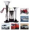 FARBIN 12V Car Horn Super Loud Double Pipe Air Horn
