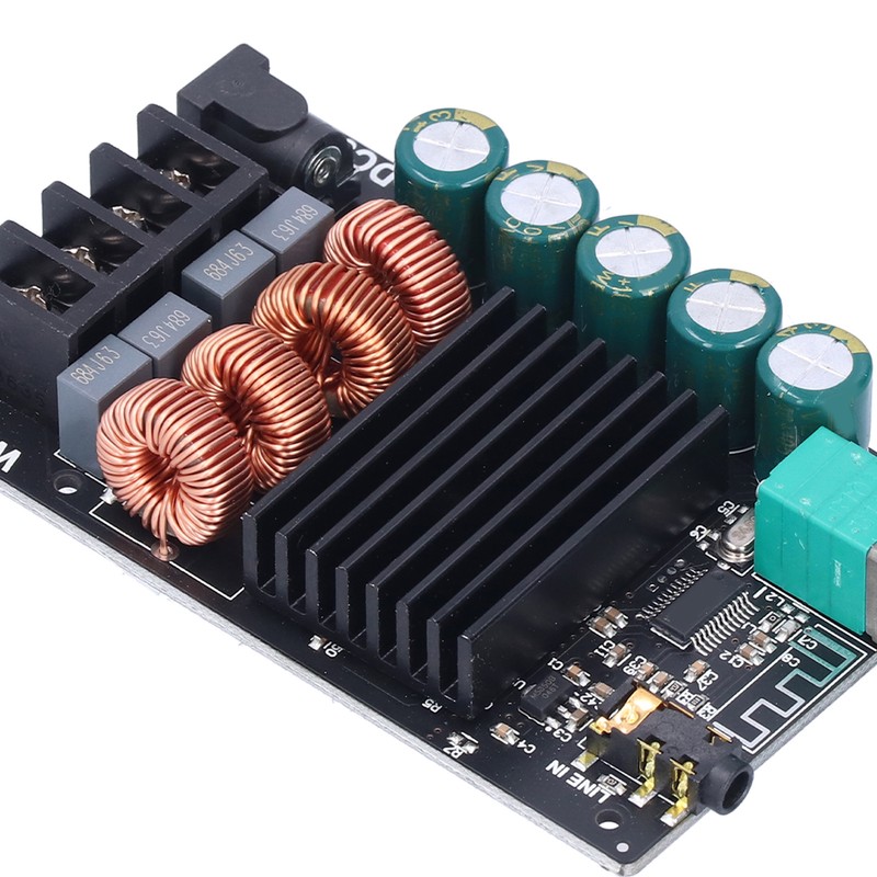 Bluetooth 5.0 Power Amplifier Board Wireless High Power Stereo Digital