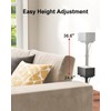 ULTIMEA Speaker Stands Pair, Height Adjustable Speaker Stand, Extends 24.4"