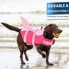 AOFITEE Small Dog Life Jacket, Shark for Swimming, High Flotation