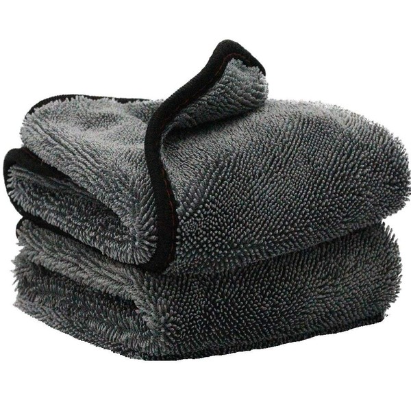 Kingsheep 2Pack Car Drying Towel,Twisted Loop Drying Towel for Cars