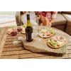 PICNIC TIME TOSCANA -Wine Appetizer Plates, Cocktail Plate with Glass