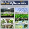 Trupow Flow Adjustable Frequency Electric Inline Garden Submersible Pond Filter
