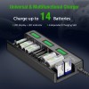EBL Universal Rechargeable Batteries Charger For AA AAA 9V NiMH