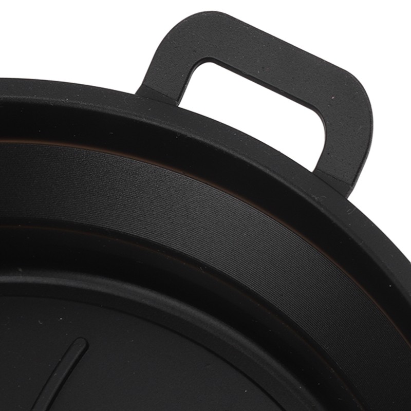 2 PCS Fryer Silicone Baskets with Handle 7.5inch Round Silicone