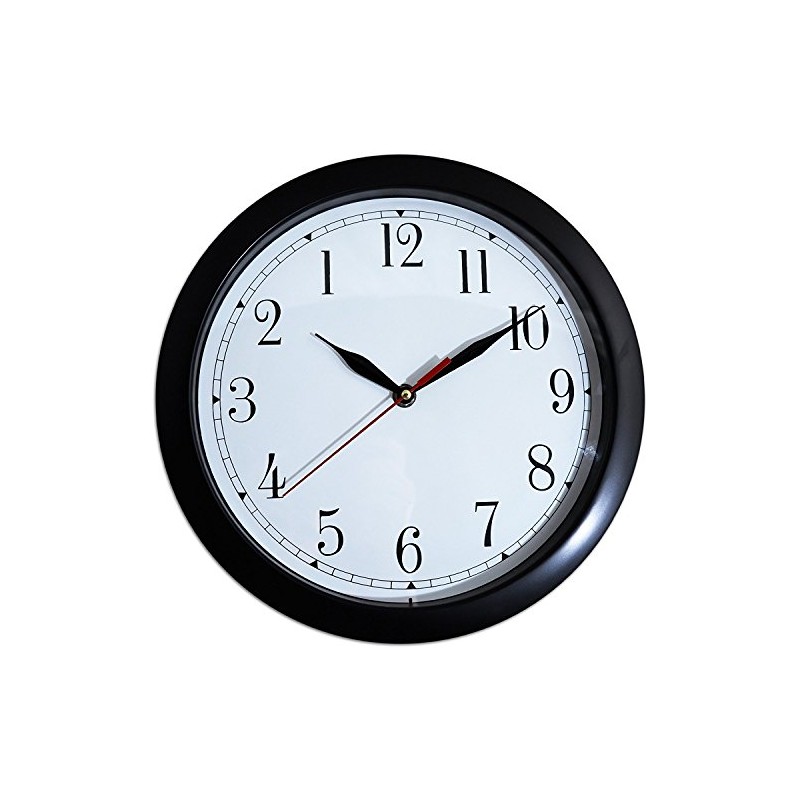Backwards / Reverse Wall Clock - with the correct time.