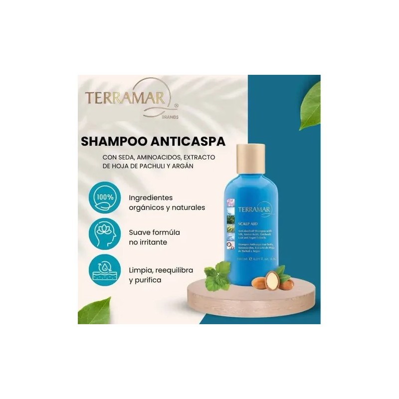 Terramar Shampoo Anticaspa Seda Scalp Aid
