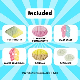 Bubs Swedish Candy Mix, 1 Pound, Vegan and Gluten-Free Treat, Plant-Based Sweets, Swedish Gummies, Sweet and Sour Candy