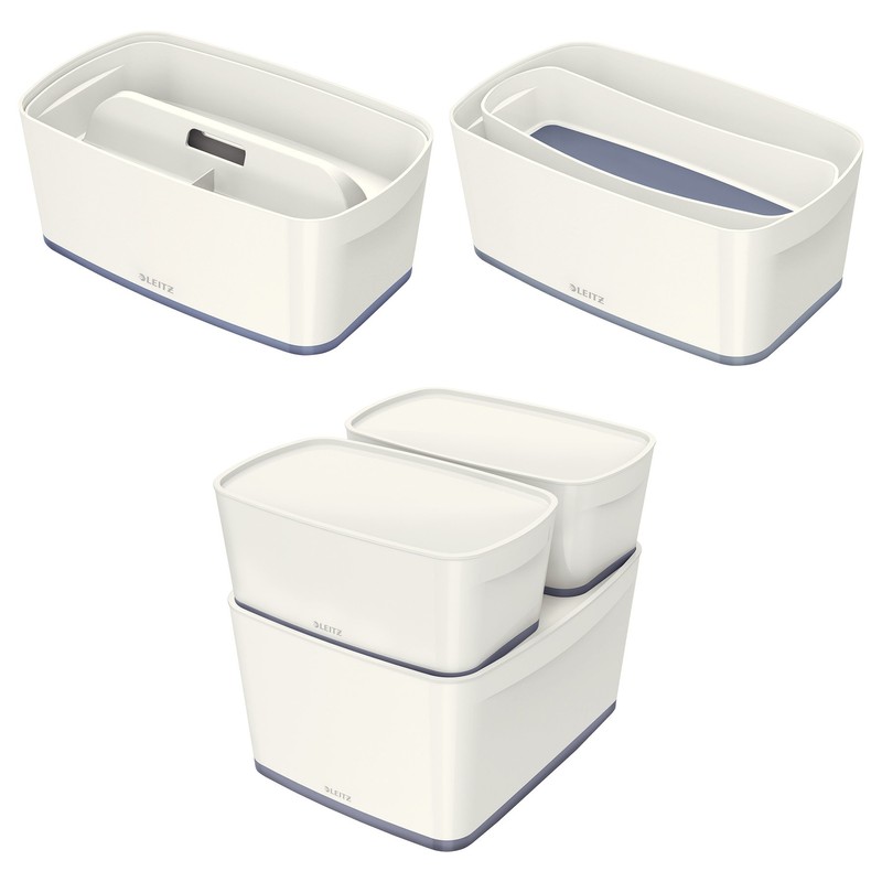 Leitz Small MyBox with Lid, Storage Box for Home and