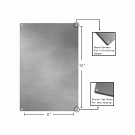 THUANCKY Metal Sign Mermaid Parking Sign Mermaid Lover Gift Mermaid Decor Mermaid Aluminum Metal Sign Tin Sign for Garage Bar Restaurant Home BBQ 8x12inch Tin Sign