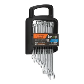 Truper Expert JC-9M, Juego de llaves combinadas, 9 piezas, pulidas, milimétricas