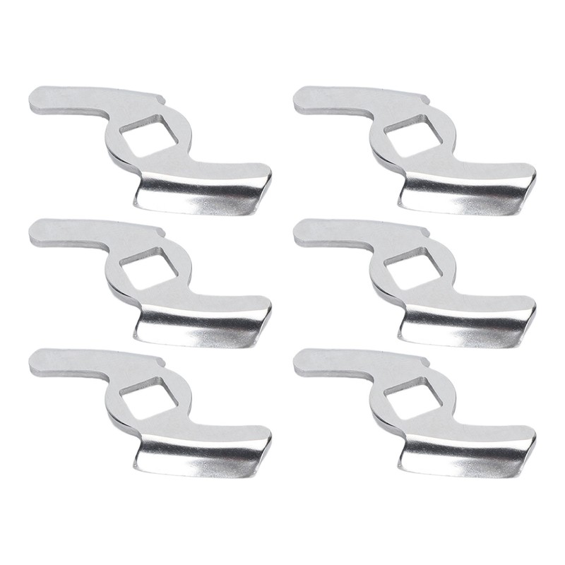 6PCS Meat Grinder Blade Stainless Steel Food Grinding Cutter Metal