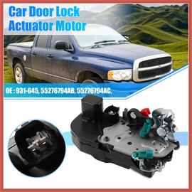ACROPIX Rear Right Side Door Latch Lock Actuator Assembly for Dodge for Ram 1500 2002-2008 for Ram 2500 2003-2010 931-645 55276794AB 55276794AC Car Parts