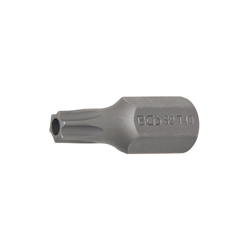 BGS T-Profile Bit with Bore 30 mm Long, T40, 3/8