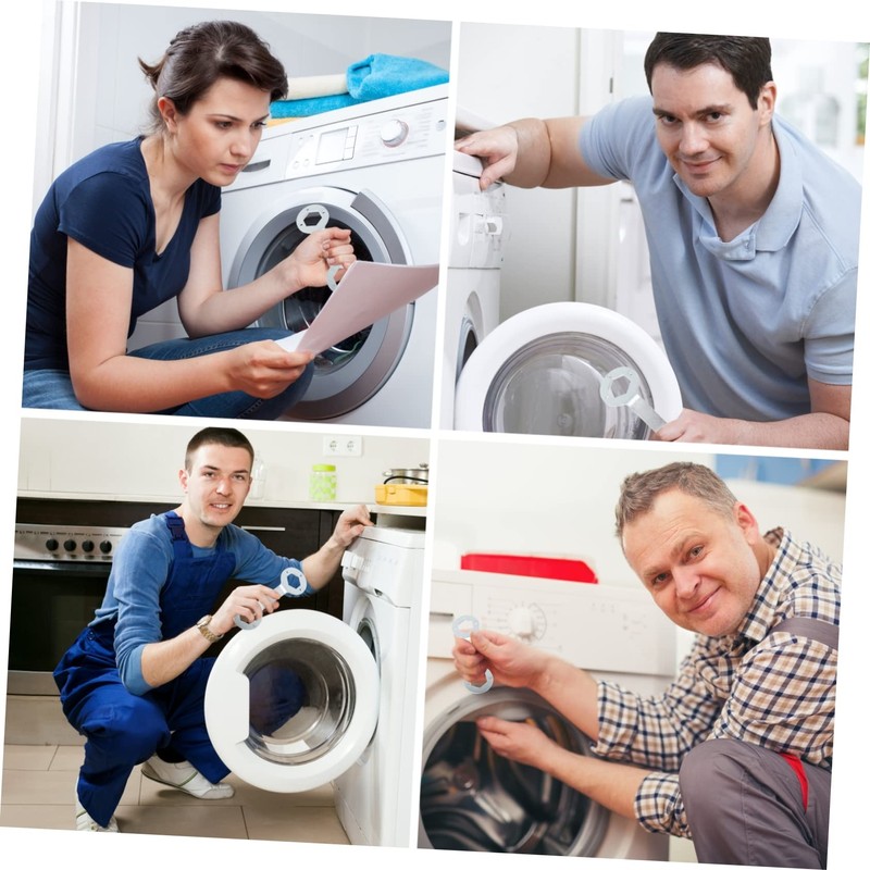 Tofficu High-strength Washing Machine Hand Wrench 36/38mm Spanner Nut Removal