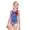 J.E Sterguard Athletic Girls' One Piece Swimsuit Have Lining Prevent