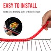 HIC Kitchen Silicone Oven Rack Shield, European-Grade Silicone, Set of
