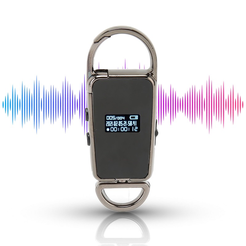 Voice Activated Recorder Multifunction Intelligent HD Noise Reduction MP3 Digital