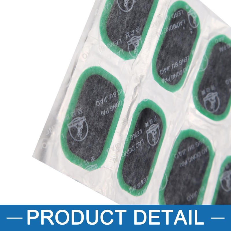 A ABSOPRO Car Motorcycle Inner Tyre Patch Repair Puncture Patches