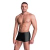 Aquarti Men's Swimming Trunks with Zip Pocket Swimming Shorts, black/grey