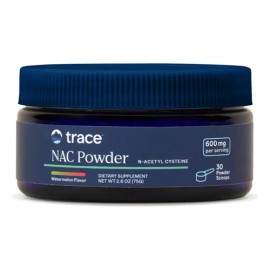 Trace Minerals NAC N-acetil-L-cisteína Polvo Sabor Sandía 75g Suplemento