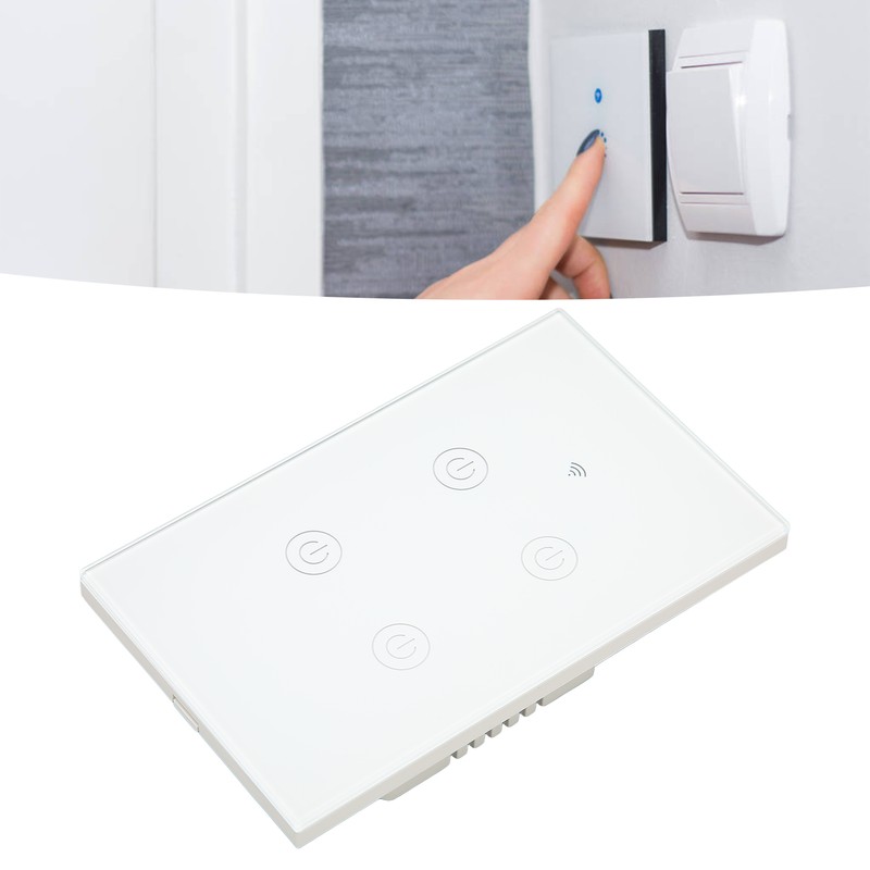 Smart Switch Wireless Voice Control Timed Use APP Control 4