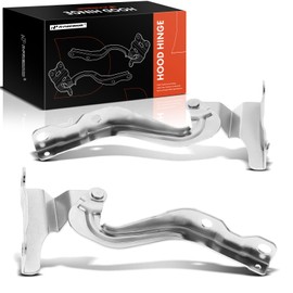 A-Premium Front Driver and Passenger Hood Hinges Compatible with Hyundai Accent 2006 2007 2008 2009 2010 2011, Front Left and Right Side, 2-PC Set