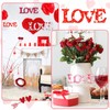 SRIZIAN 10Pcs Love Unfinished Wood Craft, Love Letter Wooden Ornaments