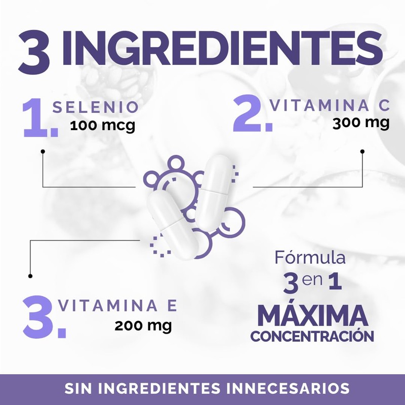 OBY Selenio enriquecido con Vitamina C y Vitamina E |